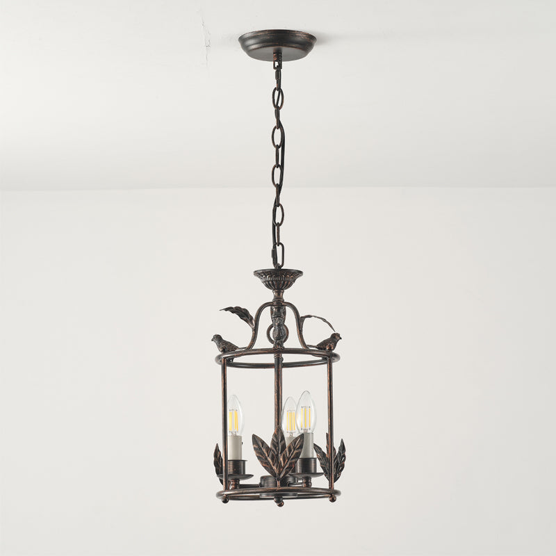 Hylite Vintage Industrial Gold Laterne Pendelleuchte-Letslighting