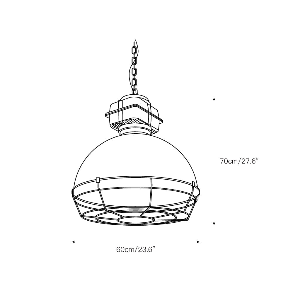 Astra Vintage Industrial Pendelleuchte-Letslighting