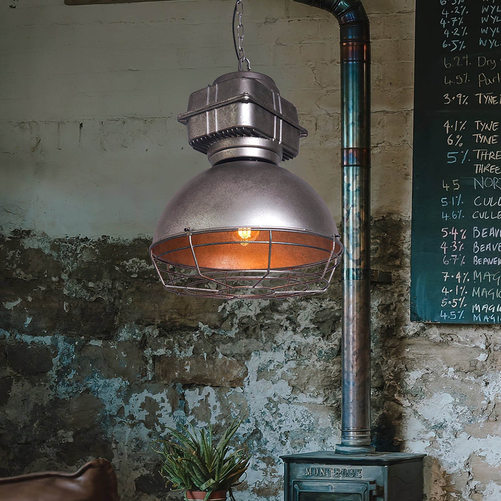 Astra Vintage Industrial Pendelleuchte-Letslighting