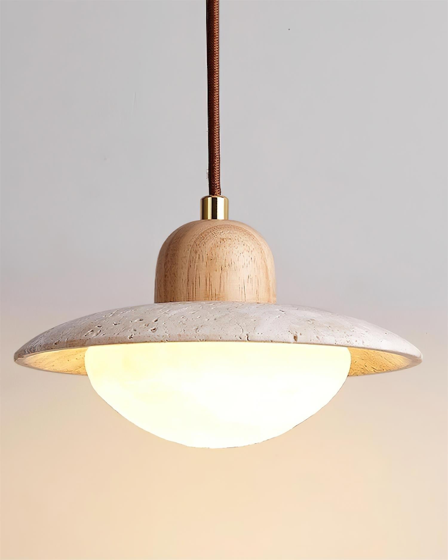 Duvio Travertine Pendant Light - Letslighting