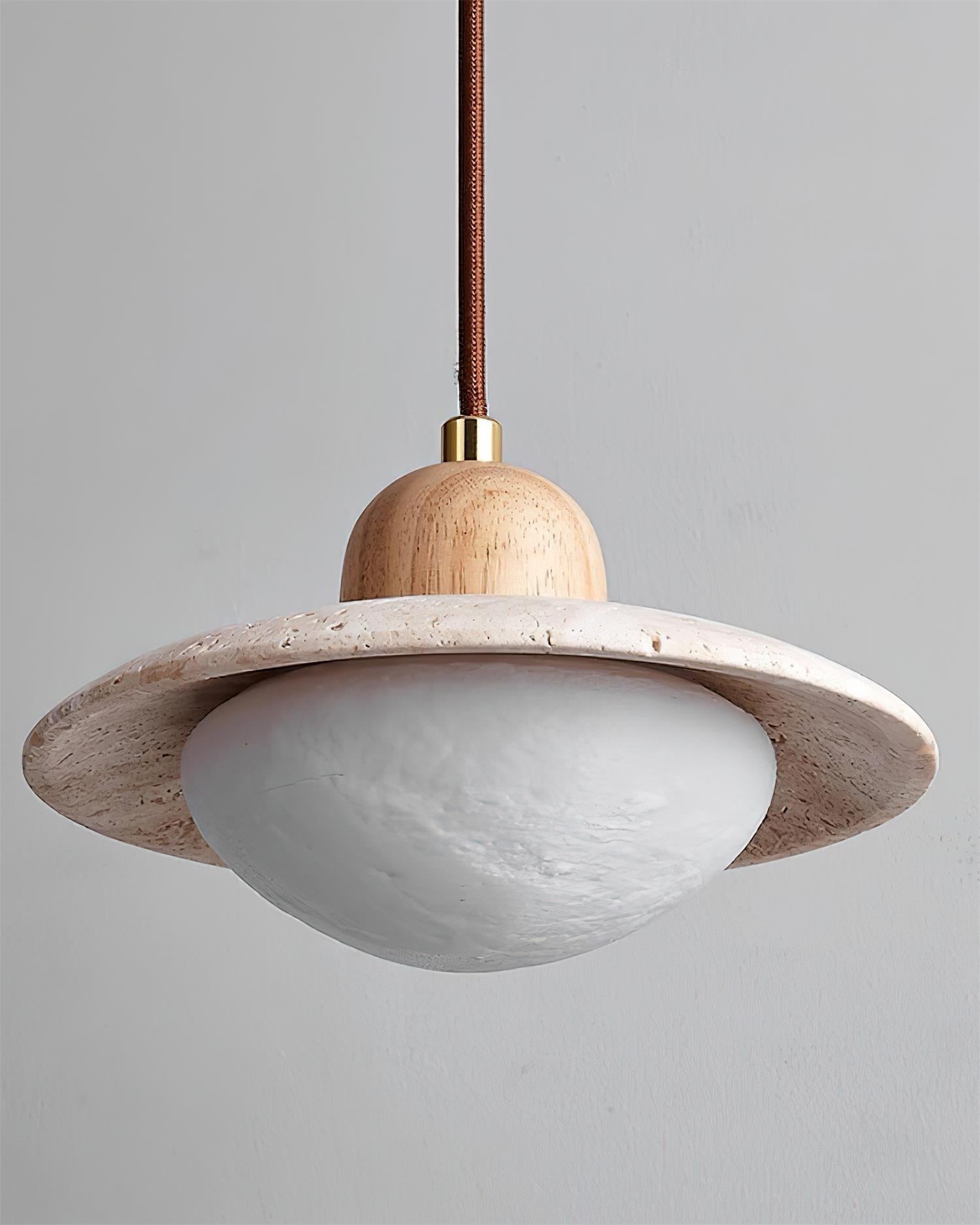 Duvio Travertine Pendant Light - Letslighting