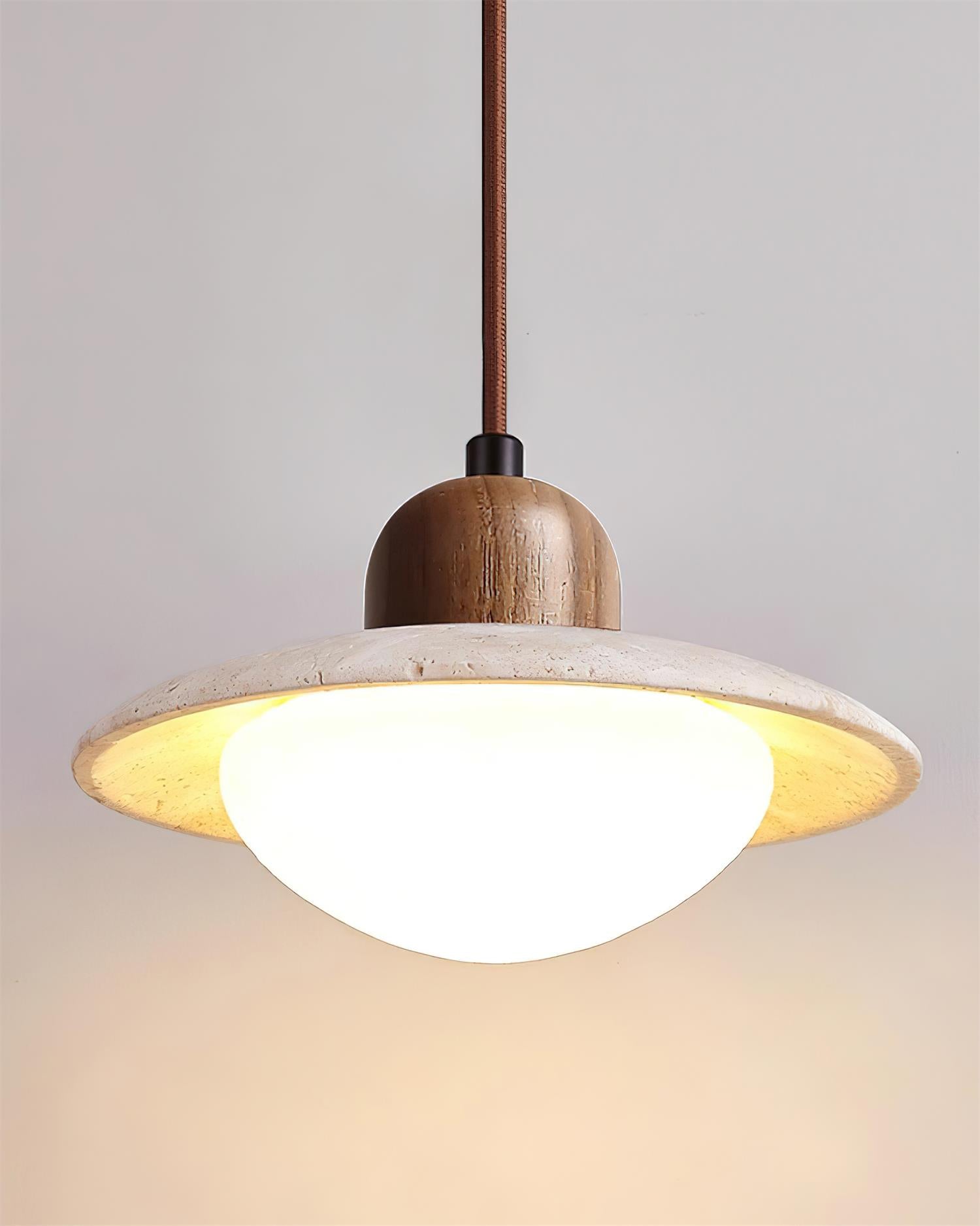 Duvio Travertine Pendant Light - Letslighting