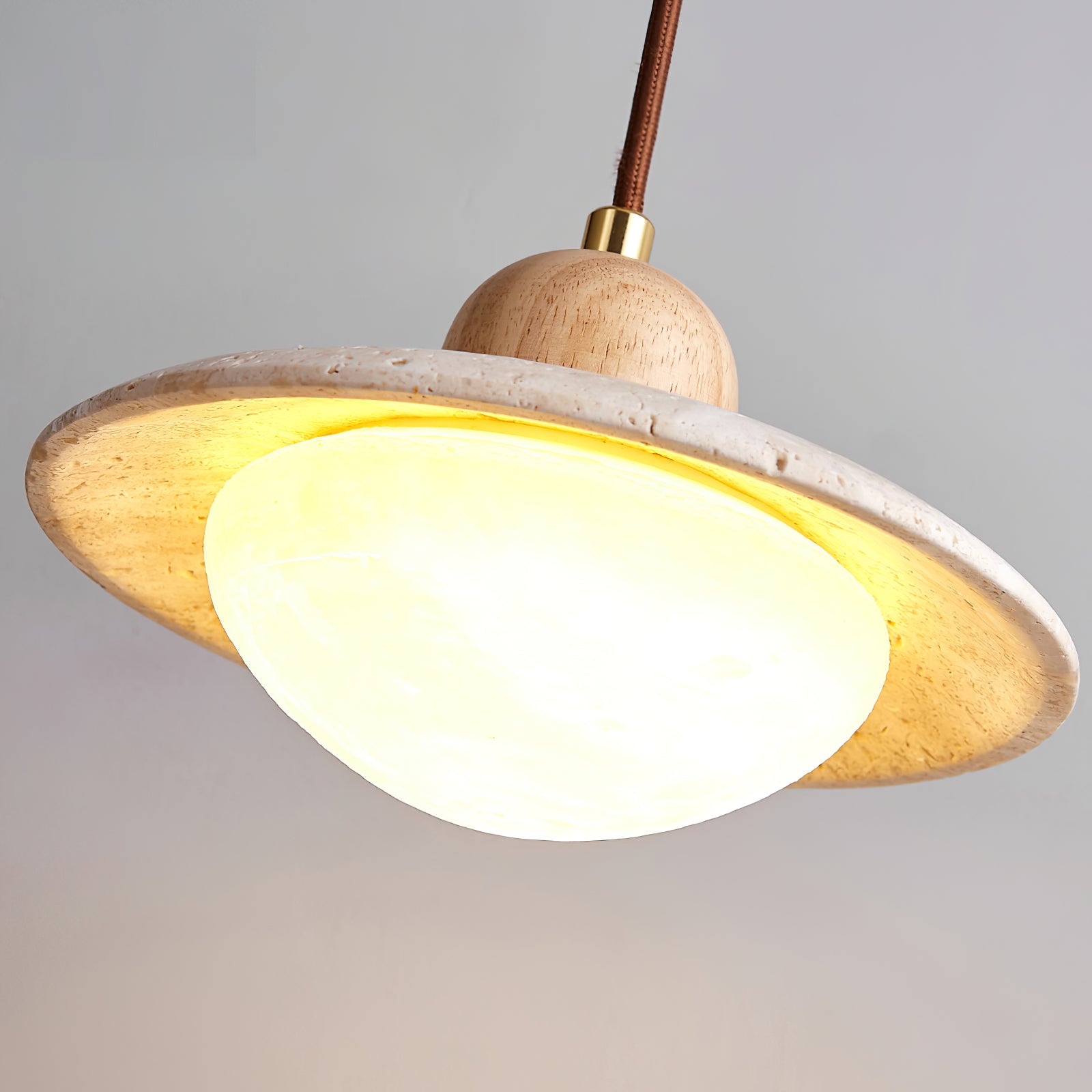 Duvio Travertine Pendant Light - Letslighting