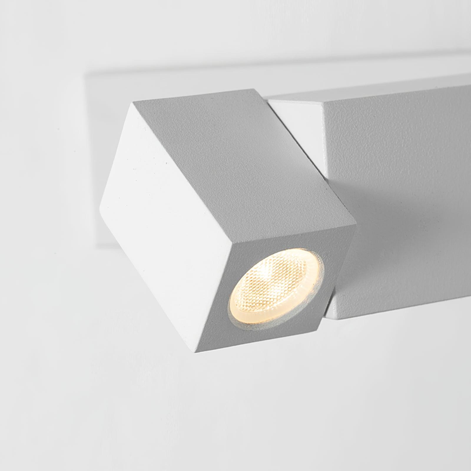 LED Wandleuchte Aluminium Legierung Körper Matt Schwarz Nickel Minimalistisch-Letslighting
