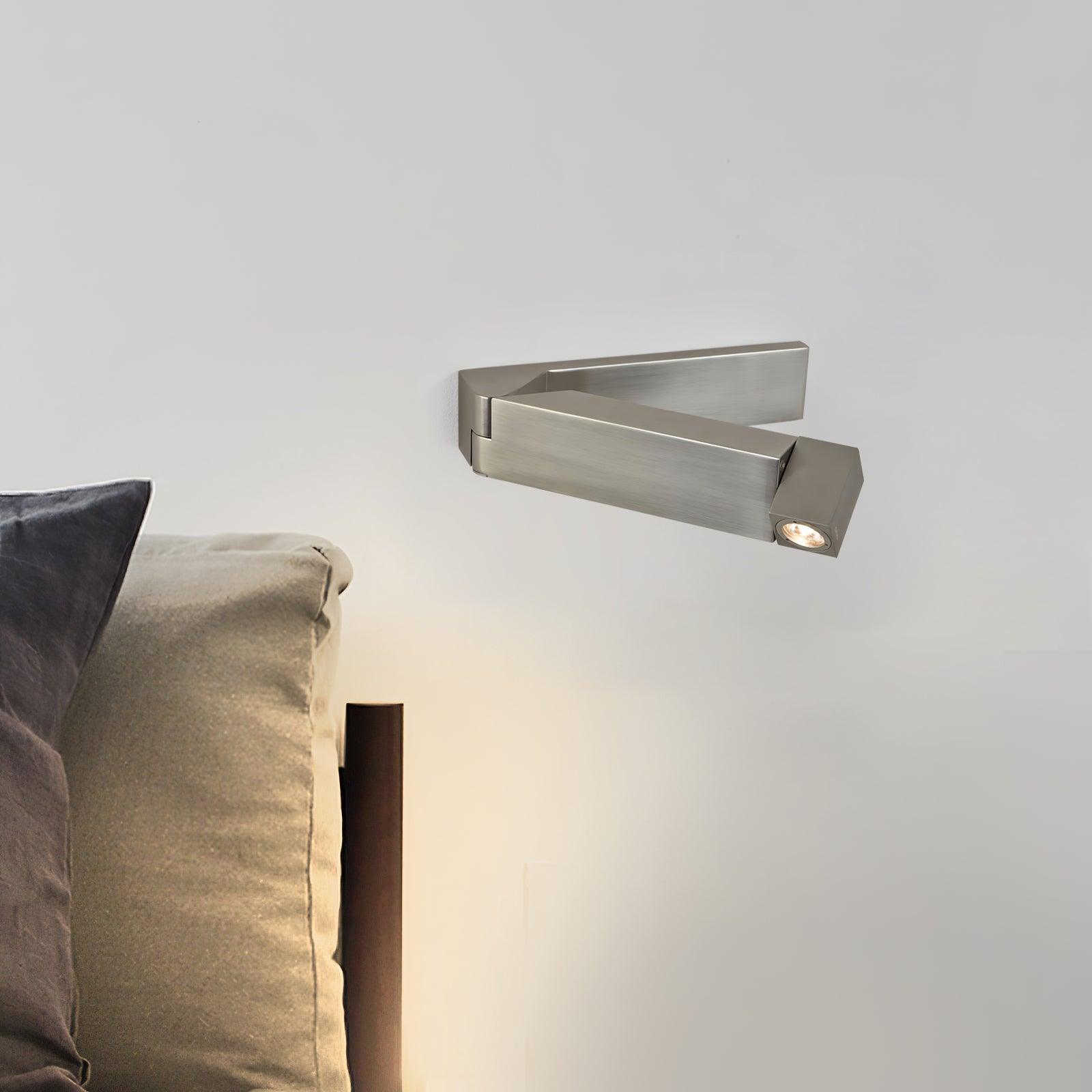 LED Wandleuchte Aluminium Legierung Körper Matt Schwarz Nickel Minimalistisch-Letslighting