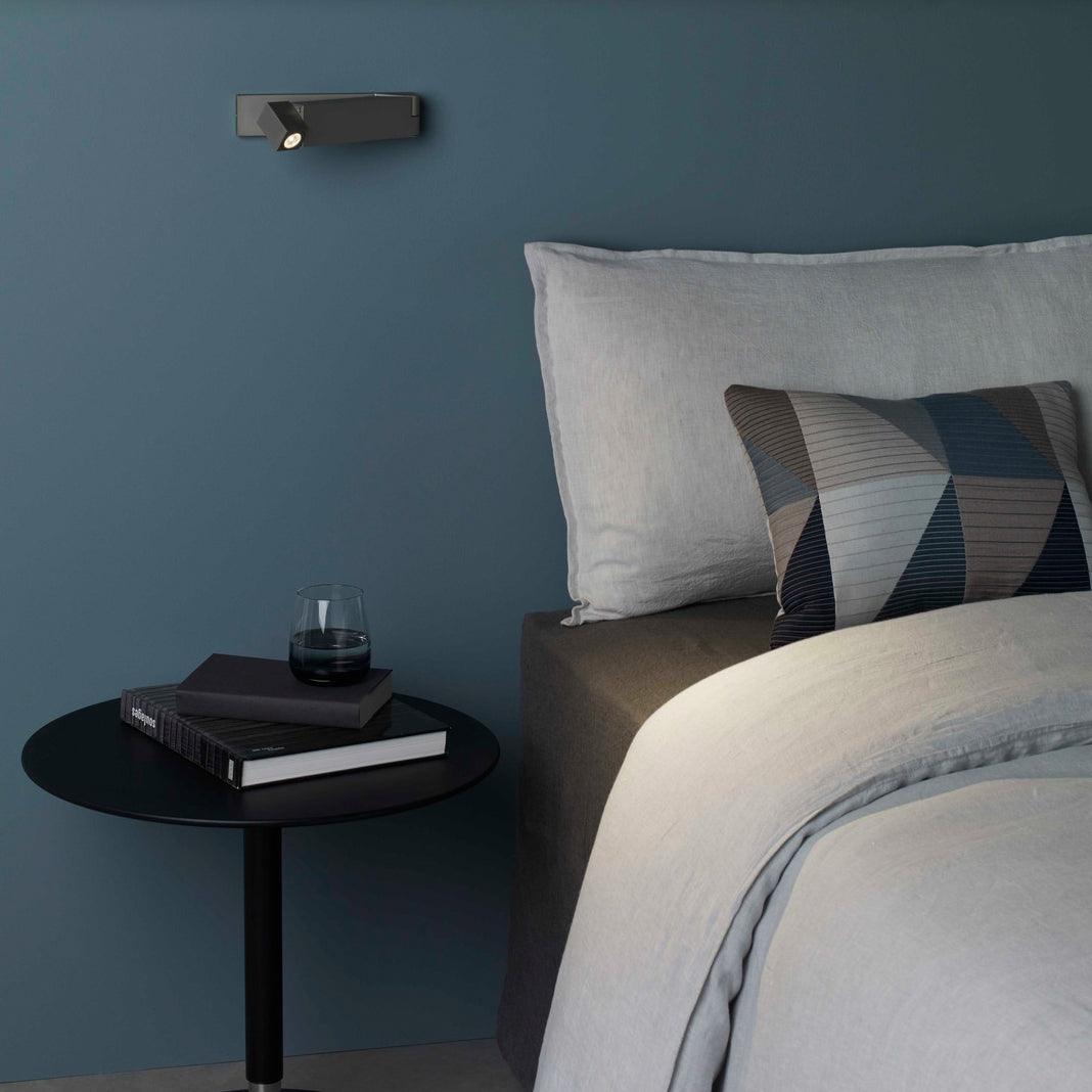 LED Wandleuchte Aluminium Legierung Körper Matt Schwarz Nickel Minimalistisch-Letslighting