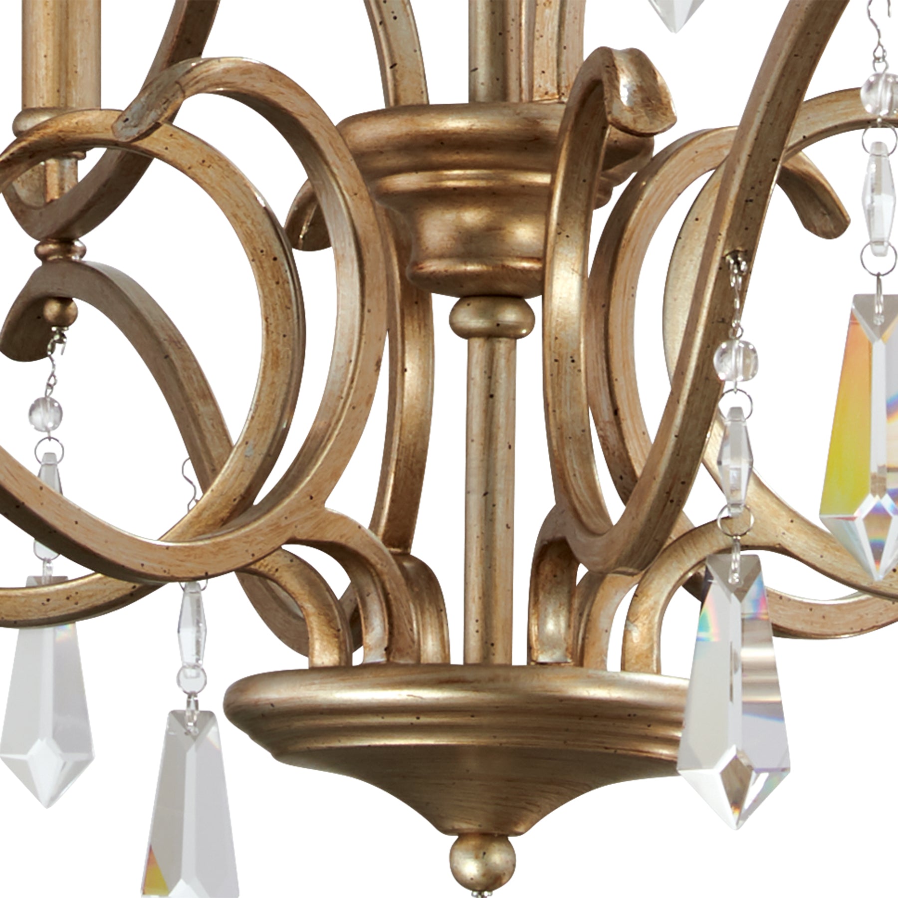 Lyra Postmoderner Luxus Kupfer-Kristall-Kronleuchter-Letslighting