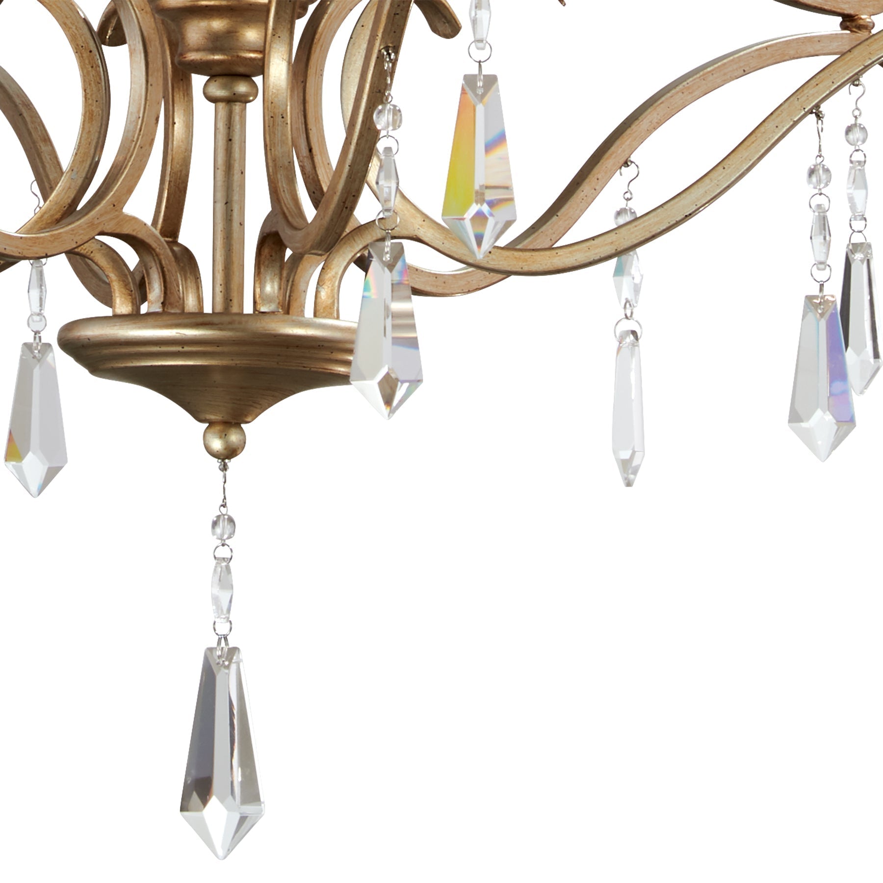 Lyra Postmoderner Luxus Kupfer-Kristall-Kronleuchter-Letslighting