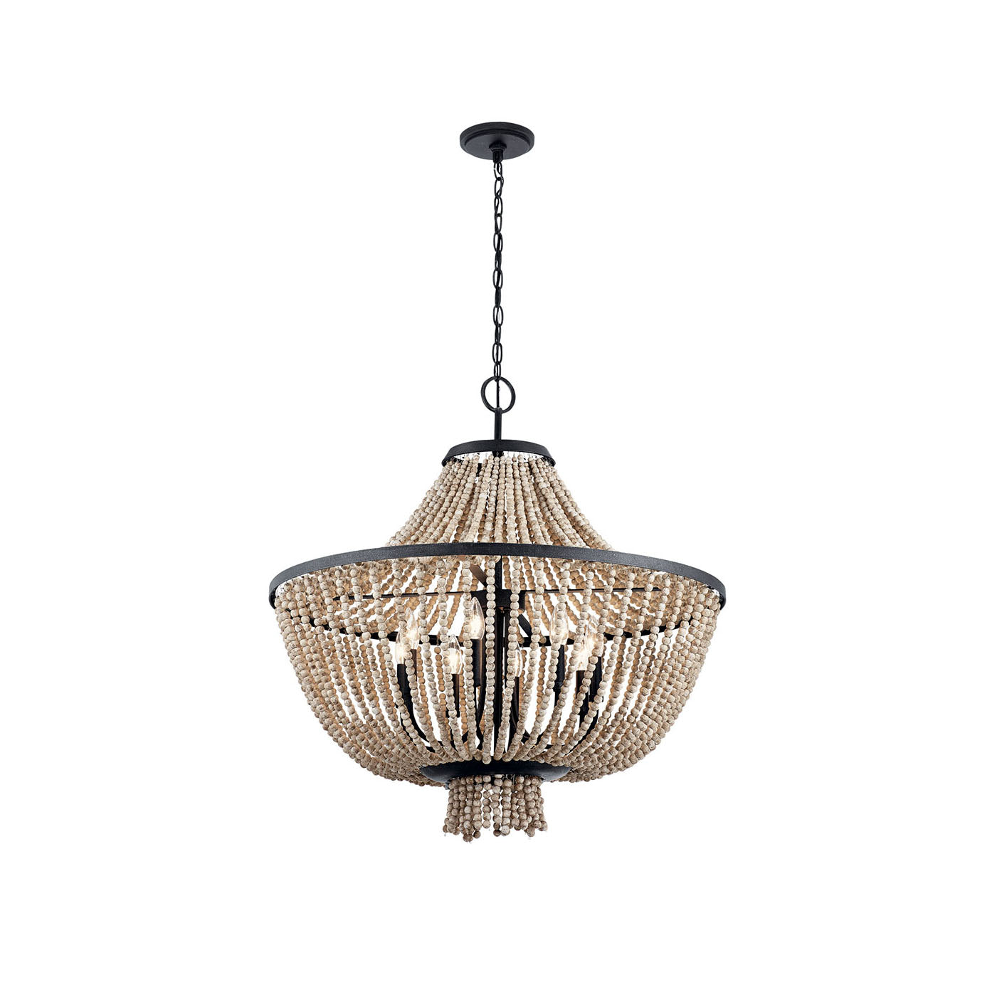 Vela Eleganter Holzkronleuchter-Letslighting