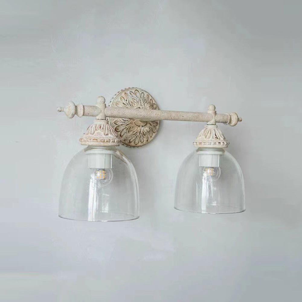 Orion Industrielle Vintage Wandleuchte aus Glas-Letslighting