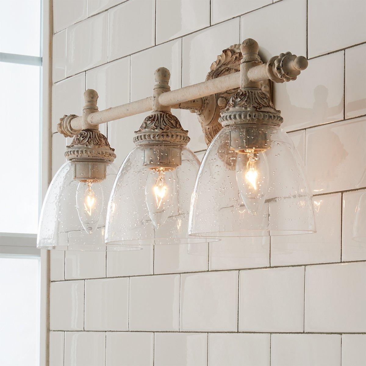 Orion Industrielle Vintage Wandleuchte aus Glas-Letslighting