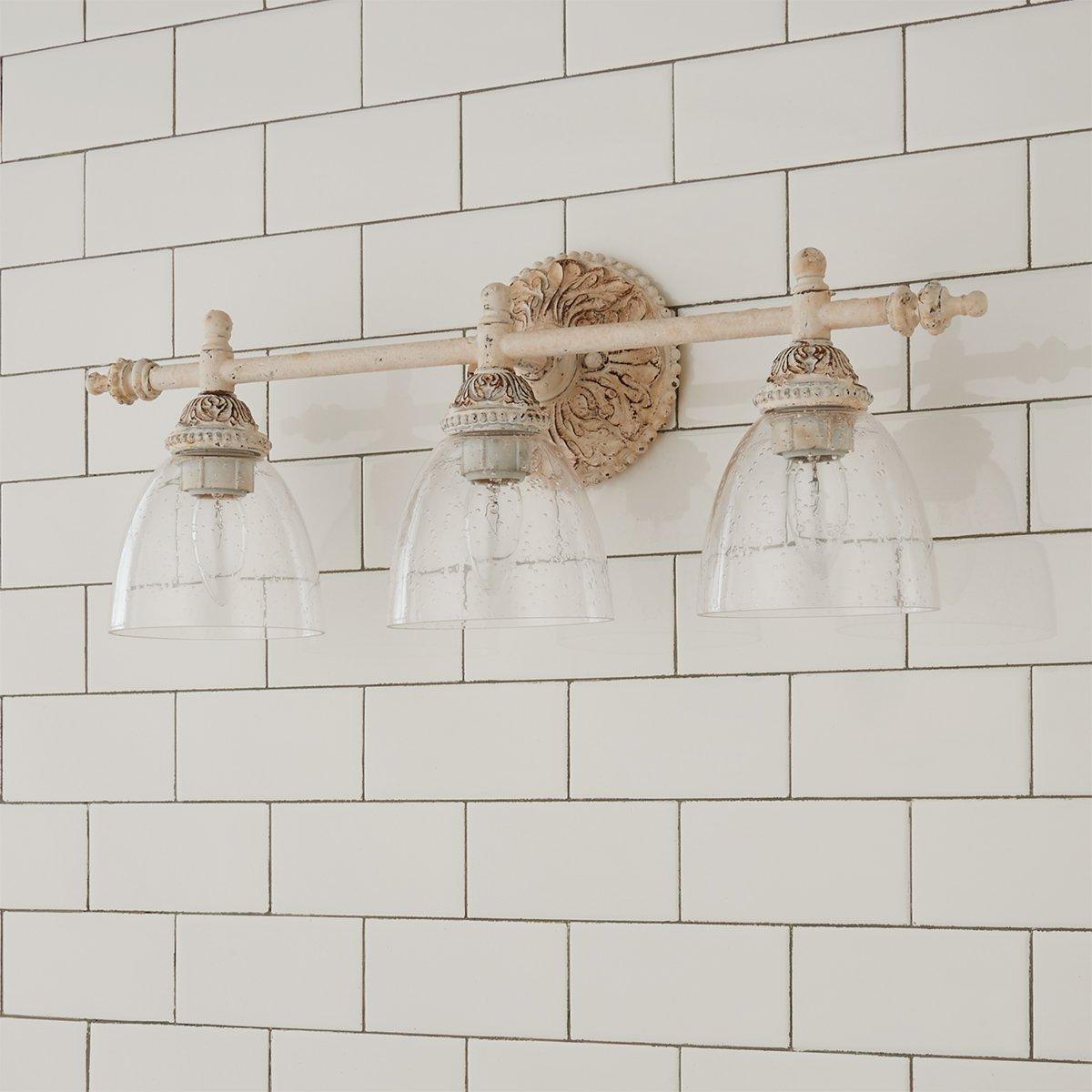 Orion Industrielle Vintage Wandleuchte aus Glas-Letslighting