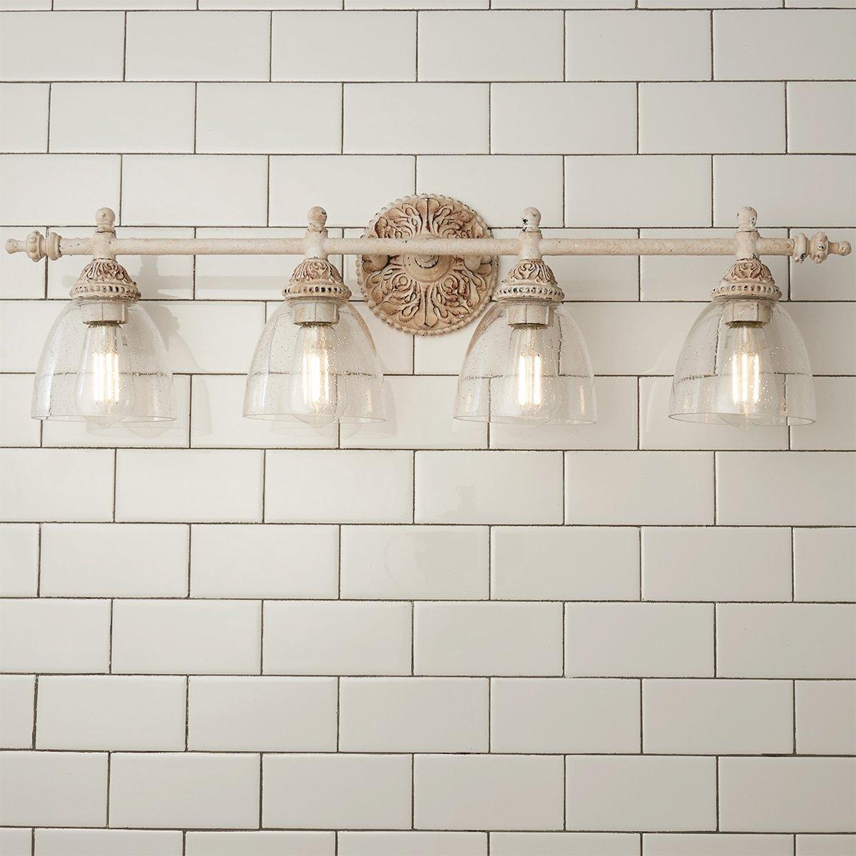Orion Industrielle Vintage Wandleuchte aus Glas-Letslighting