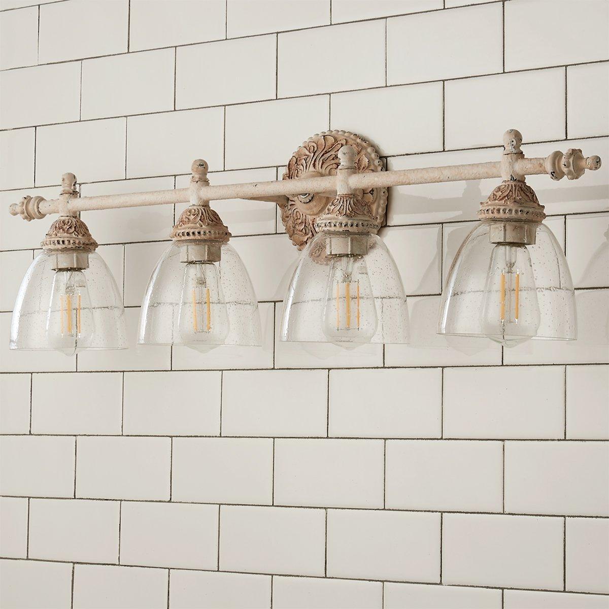 Orion Industrielle Vintage Wandleuchte aus Glas-Letslighting