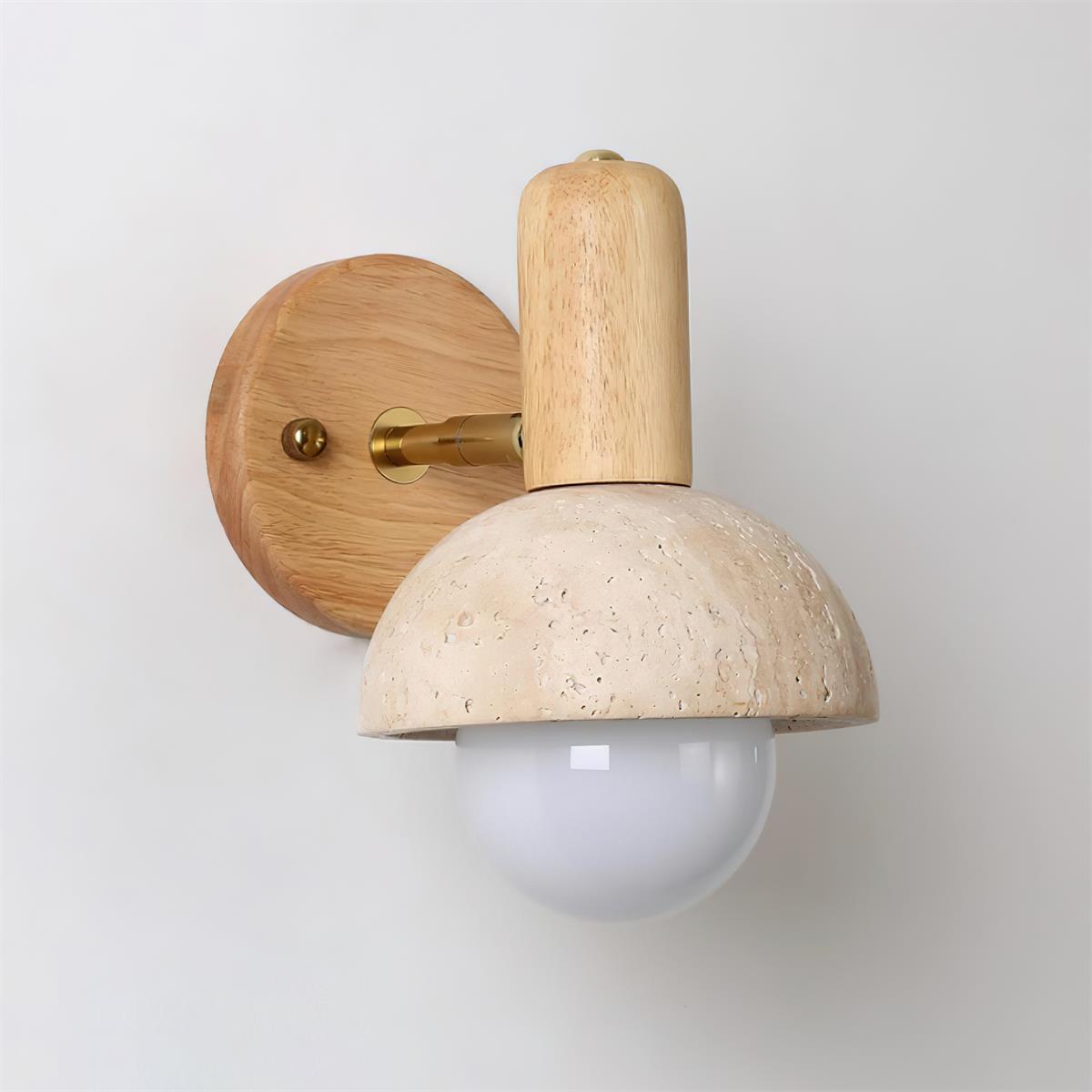 Oswin Travertine Wall Lamp - Letslighting