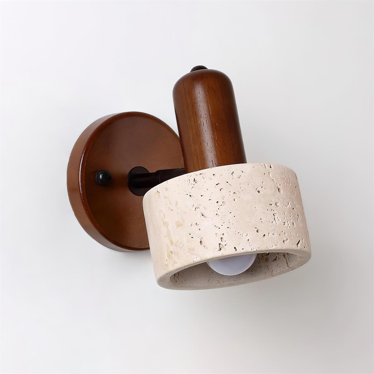 Oswin Travertine Wall Lamp - Letslighting