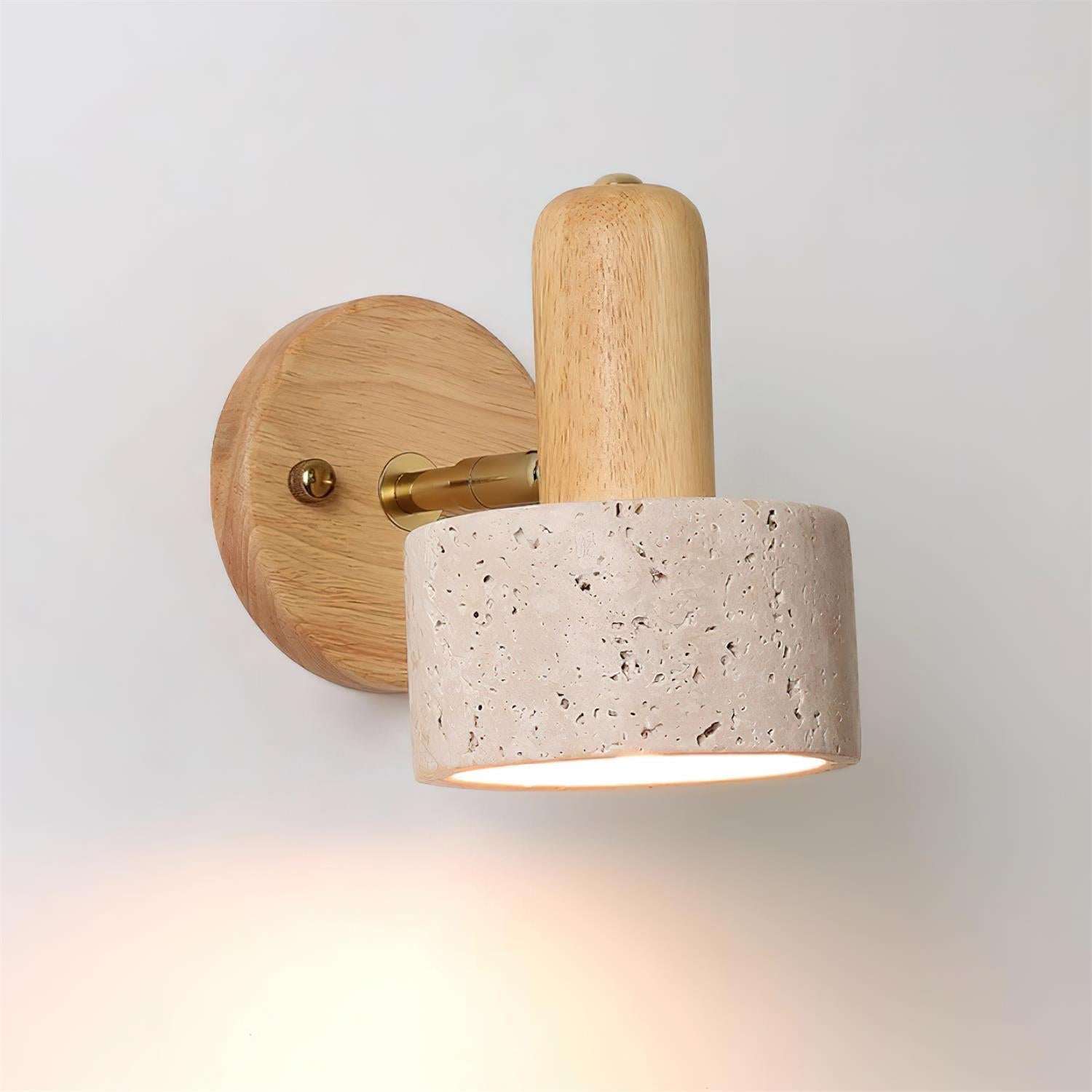 Oswin Travertine Wall Lamp - Letslighting
