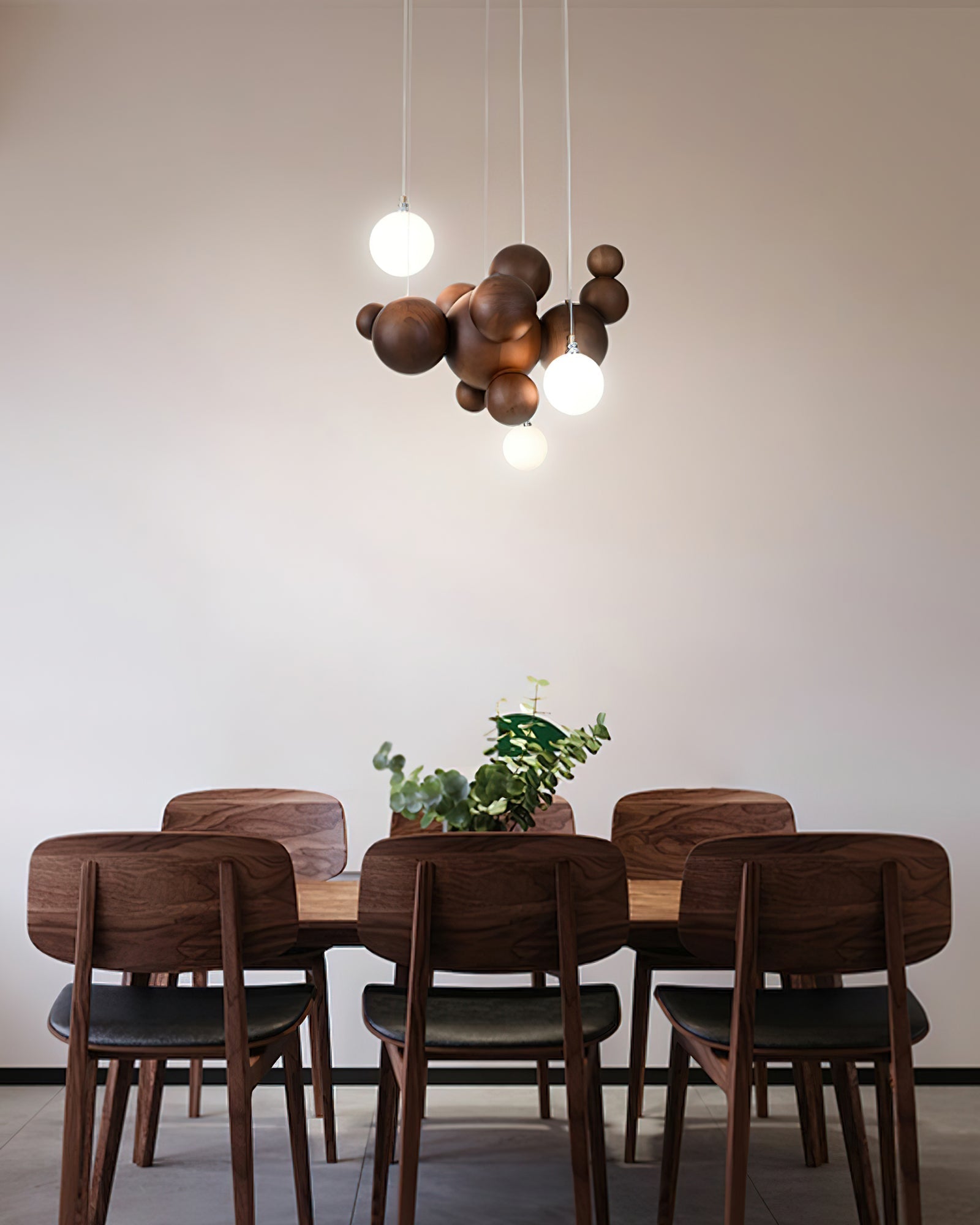 Lustra Kronleuchter Holz Blase Ball Cluster-Letslighting