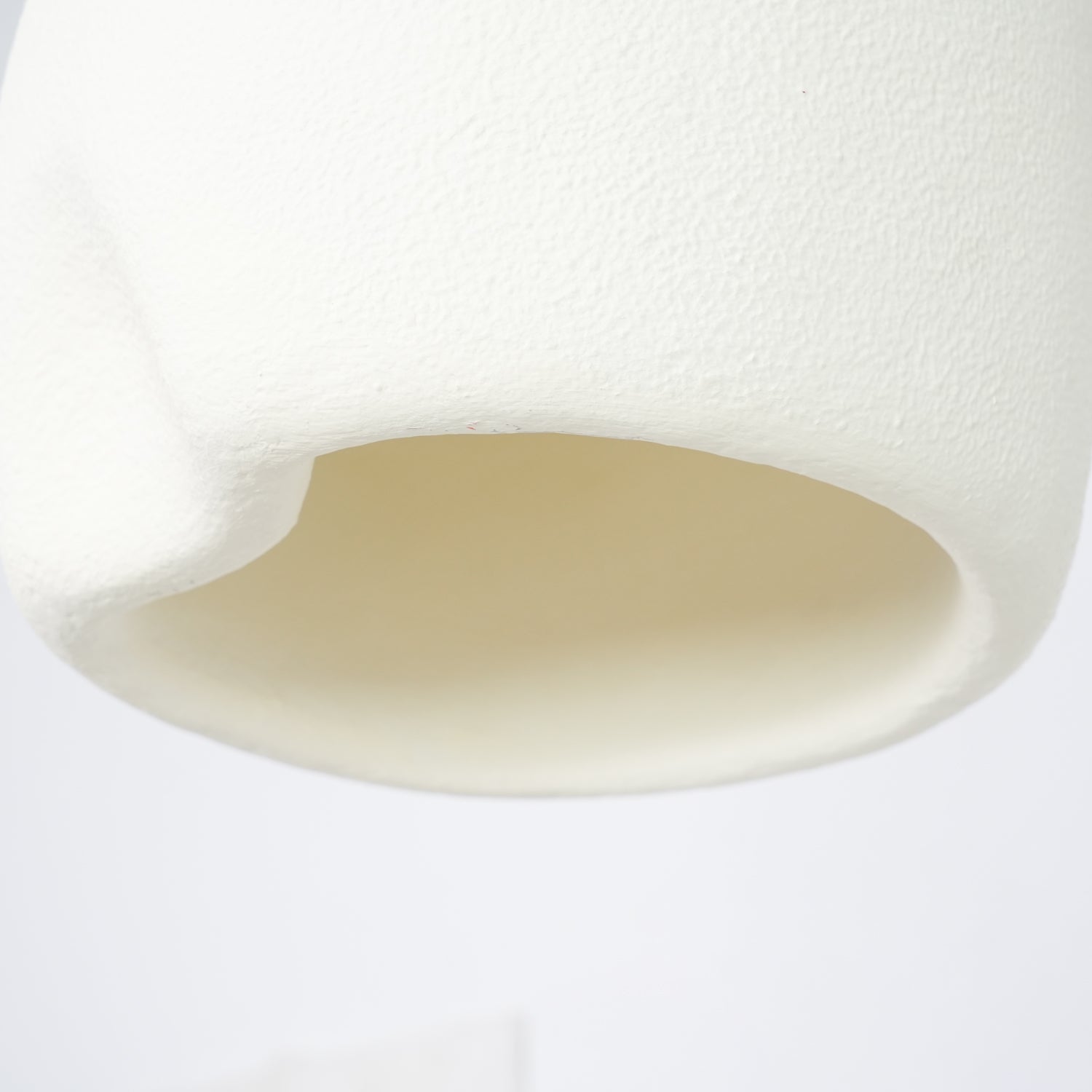 Solara Wabi-Sabi Pendelleuchte Gips Abgerundete Kuppel-Letslighting