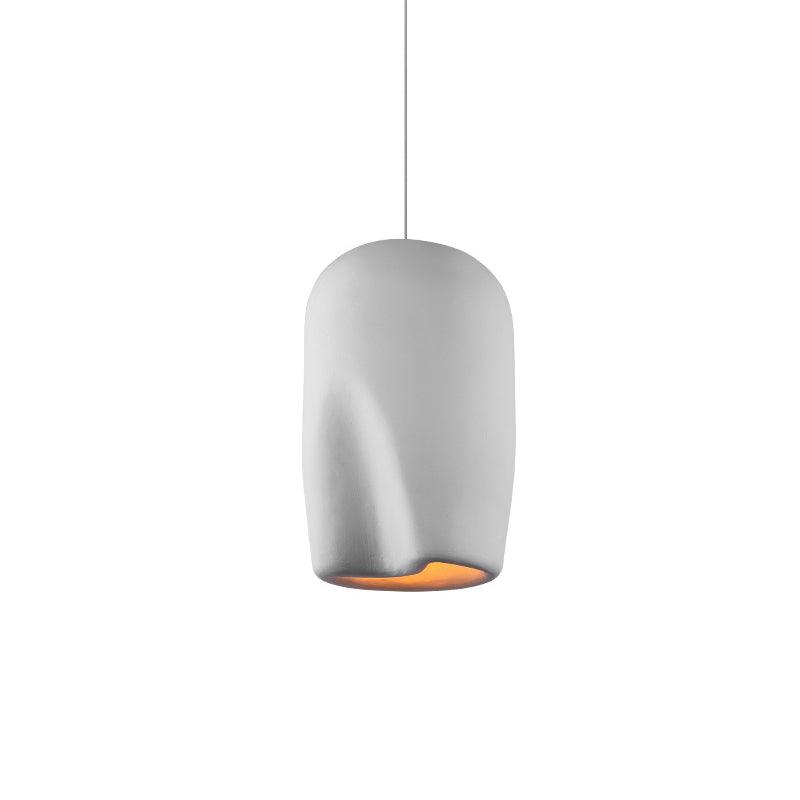 Solara Wabi-Sabi Pendelleuchte Gips Abgerundete Kuppel-Letslighting
