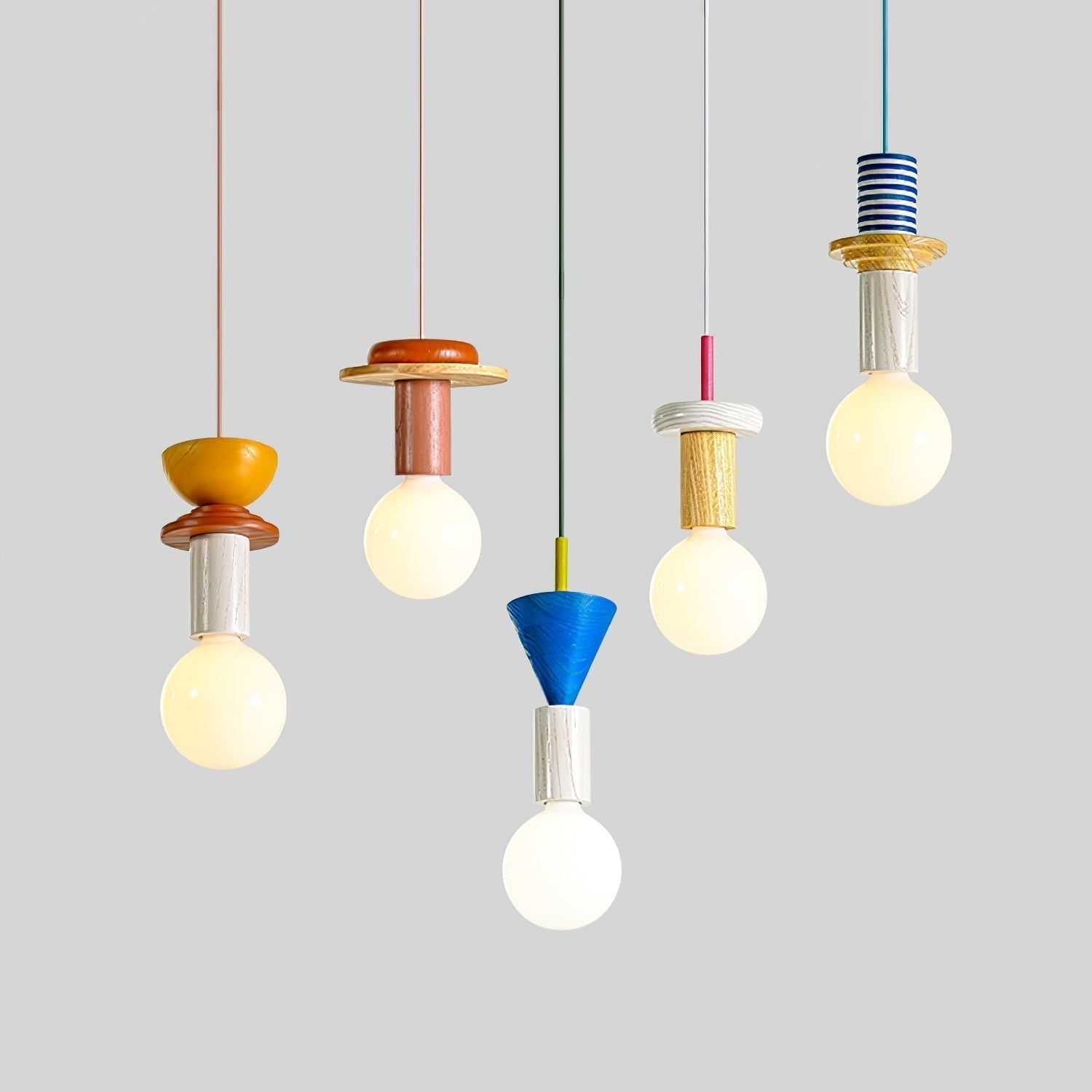 Elena Modern Holz Pendelleuchte-Letslighting