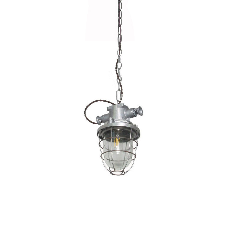 Celest Vintage Industrial Käfig Glas Pendelleuchte-Letslighting