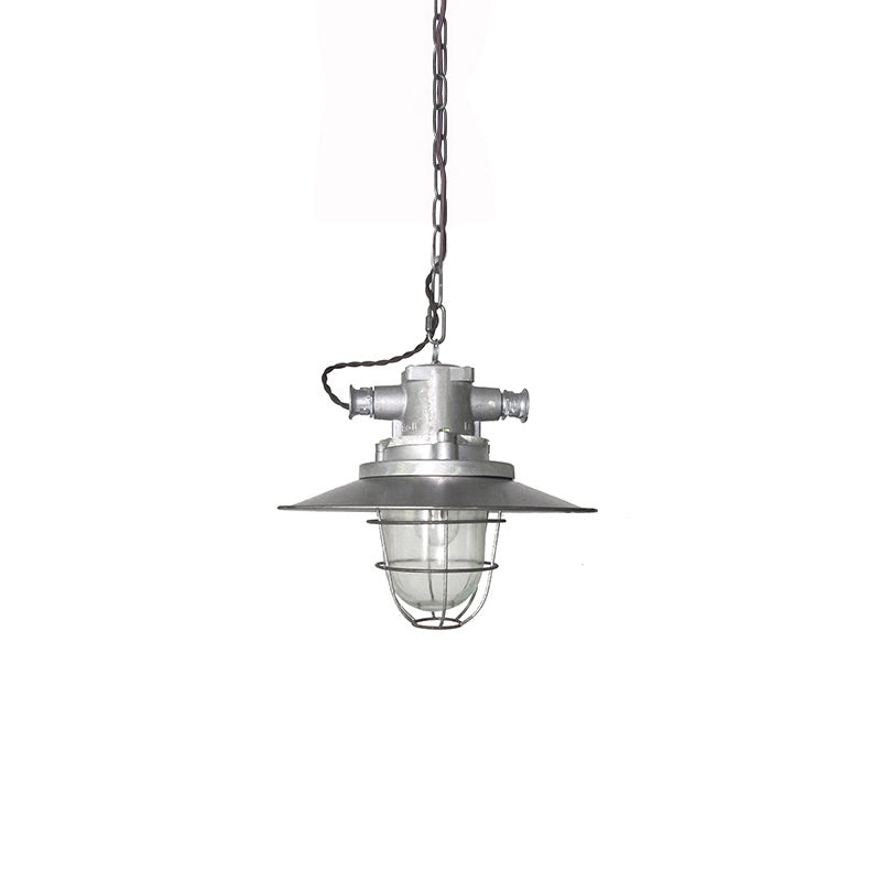 Celest Vintage Industrial Käfig Glas Pendelleuchte-Letslighting