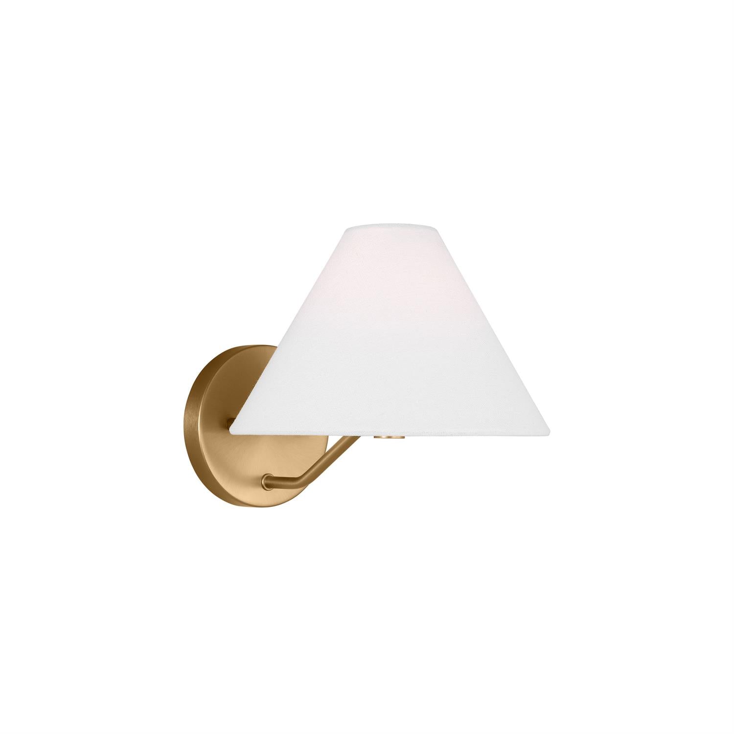 Aevum Modern Minimalist Brass Metal Sconce Wall Lamp - Letslighting