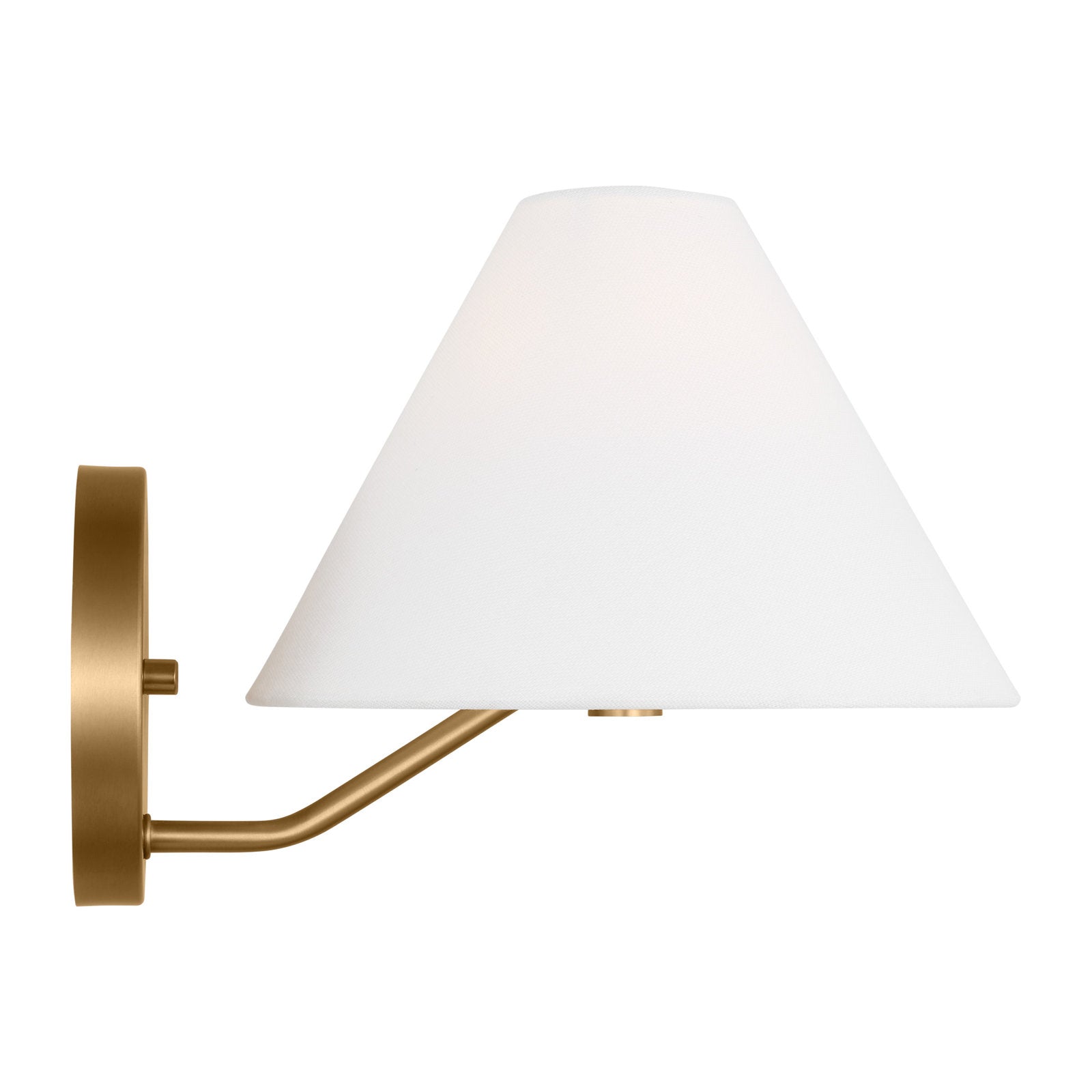 Aevum Modern Minimalist Brass Metal Sconce Wall Lamp - Letslighting