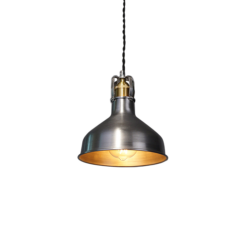 Radius Vintage Industrial Messing Pendelleuchte-Letslighting