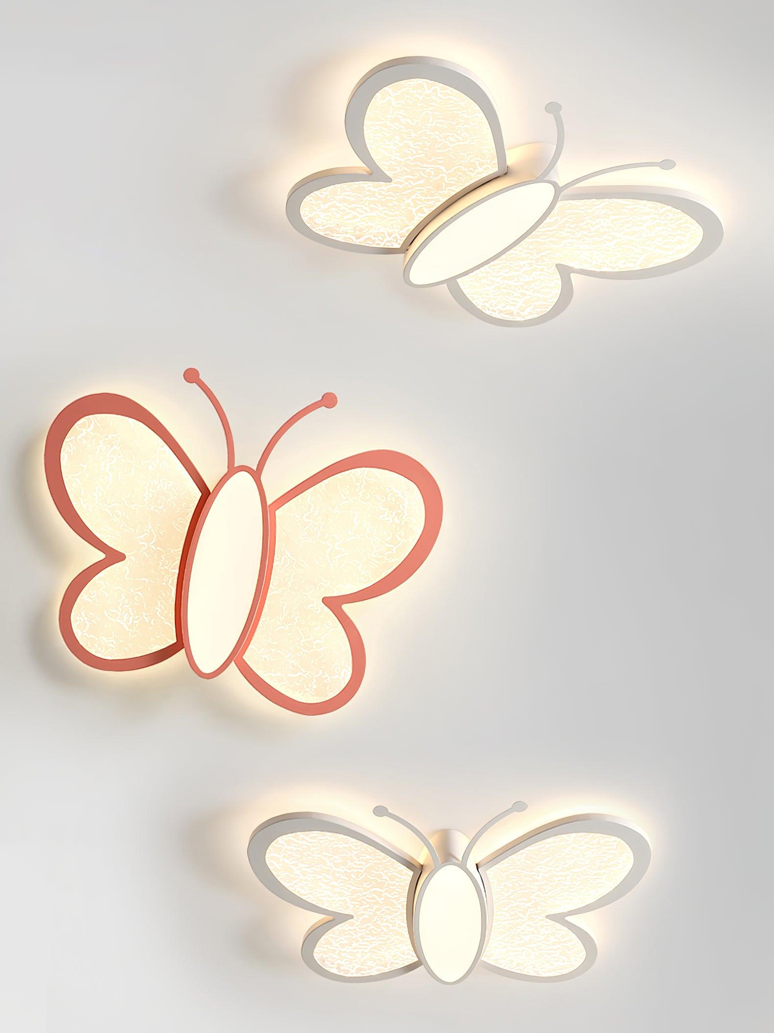 Rayo Nordic Art Schmetterling Deckenleuchte-Letslighting