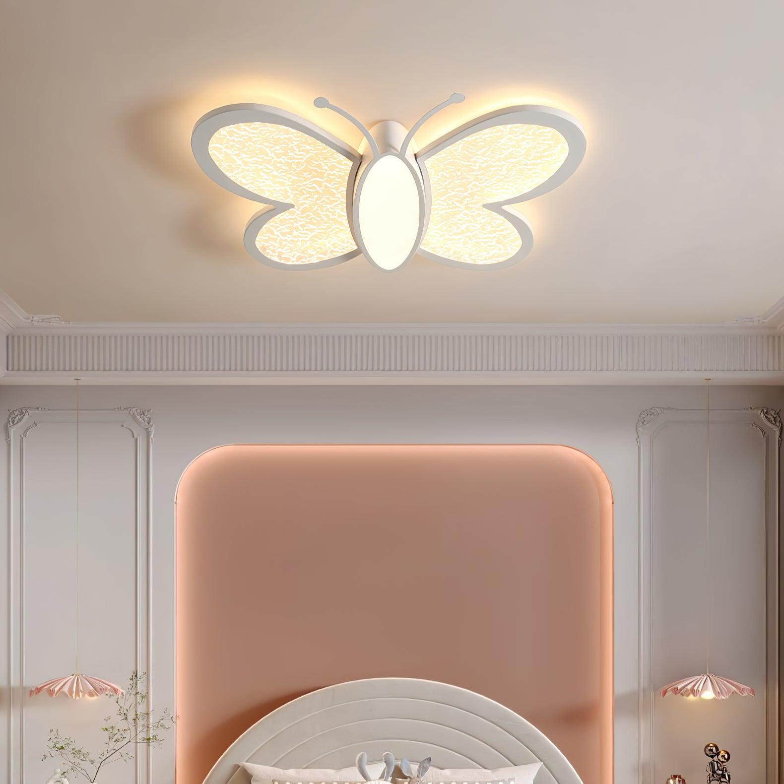 Rayo Nordic Art Schmetterling Deckenleuchte-Letslighting