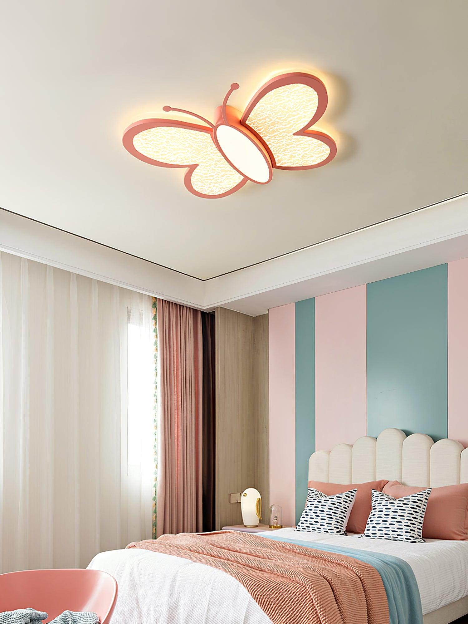 Rayo Nordic Art Schmetterling Deckenleuchte-Letslighting
