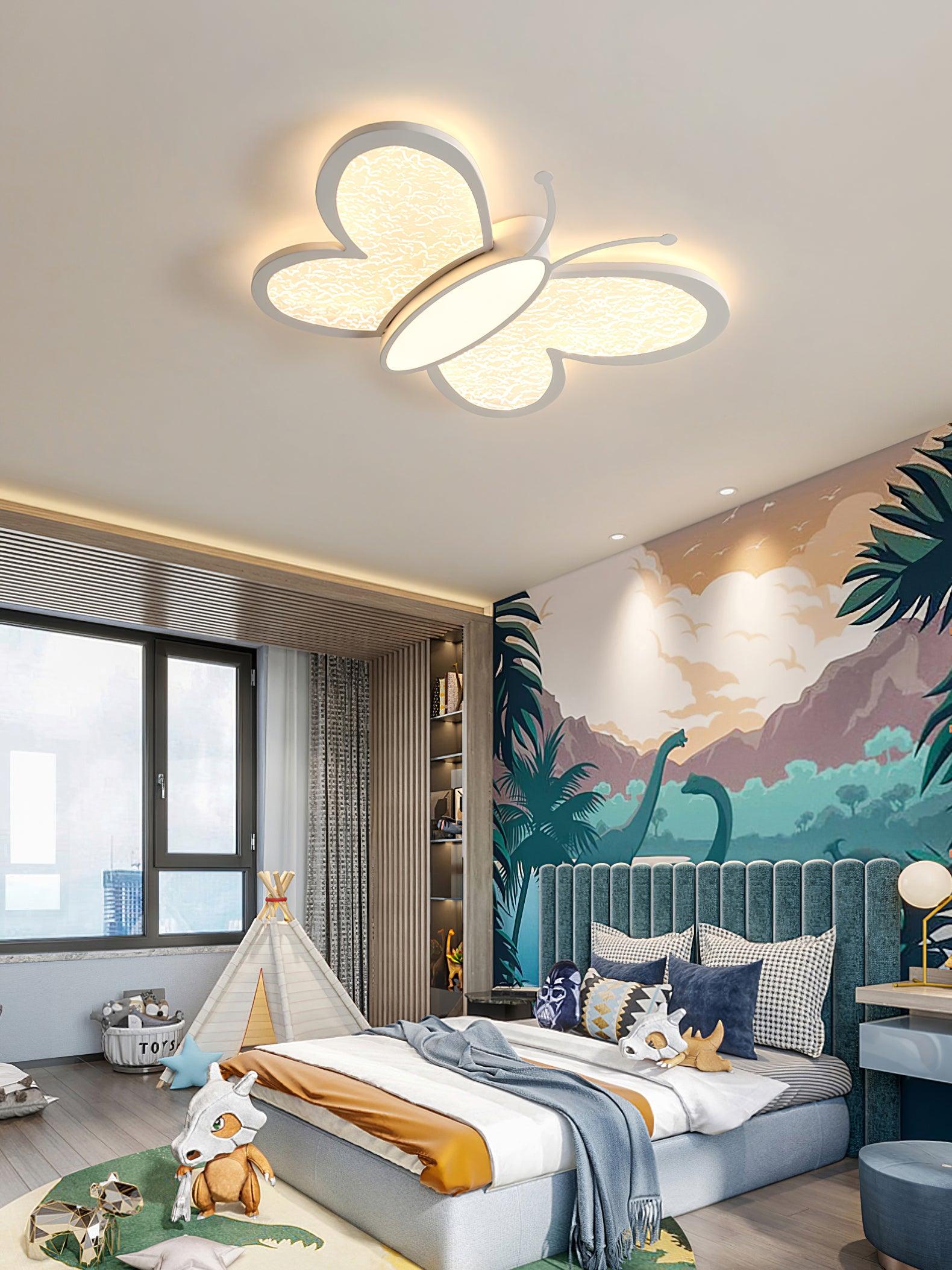 Rayo Nordic Art Schmetterling Deckenleuchte-Letslighting