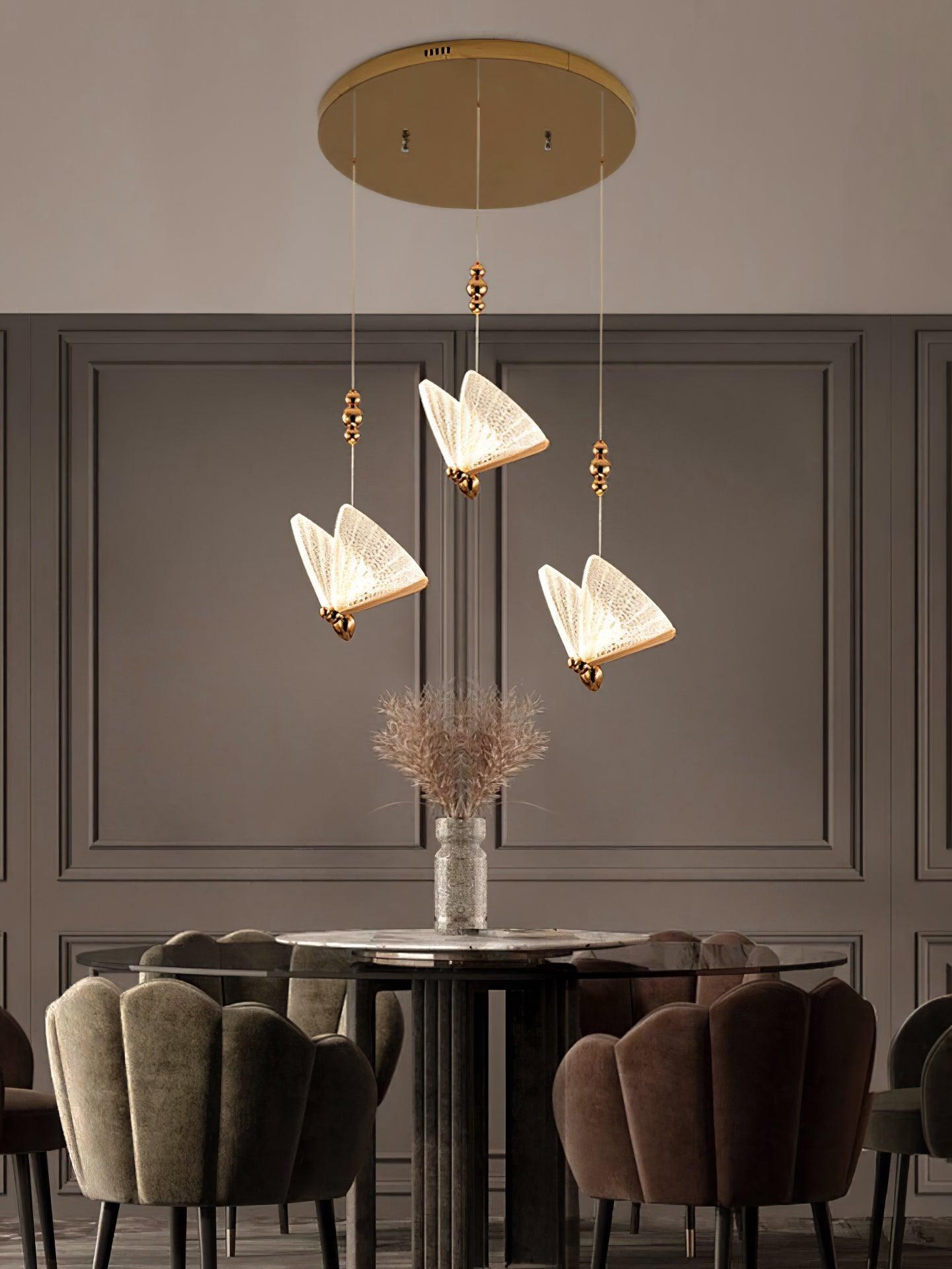 Butterfly Pendant Light - Blowlighting