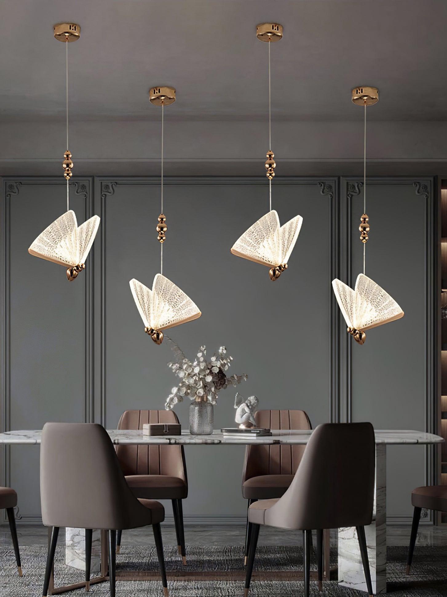Butterfly Pendant Light - Blowlighting