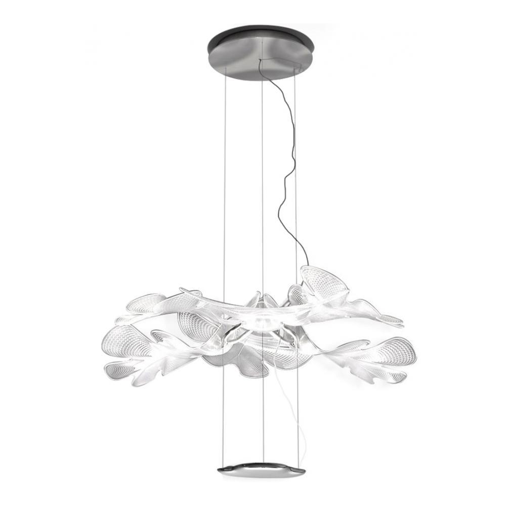 Solara Klarer Blatt-Deckenleuchter (Schwebeversion)-Letslighting