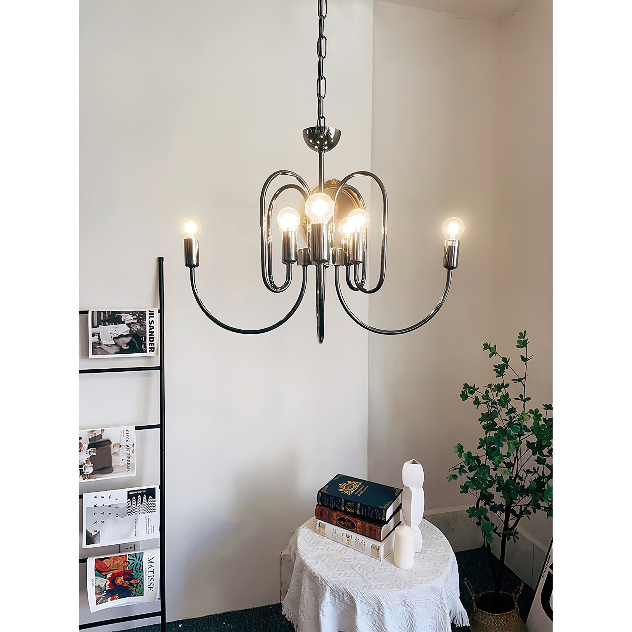 Ombre Eleganter Vintage-Industrie-Kronleuchter-Letslighting