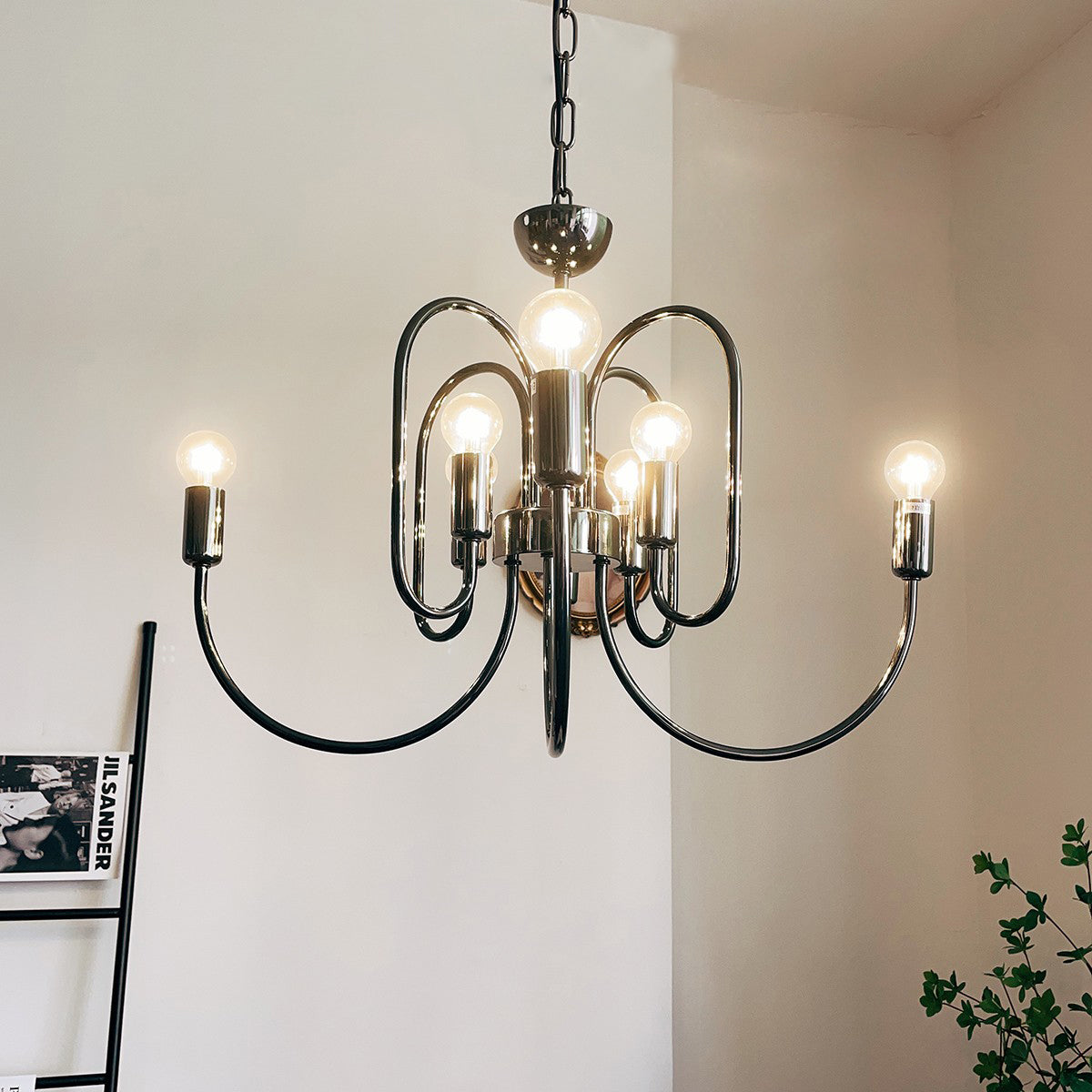 Ombre Eleganter Vintage-Industrie-Kronleuchter-Letslighting