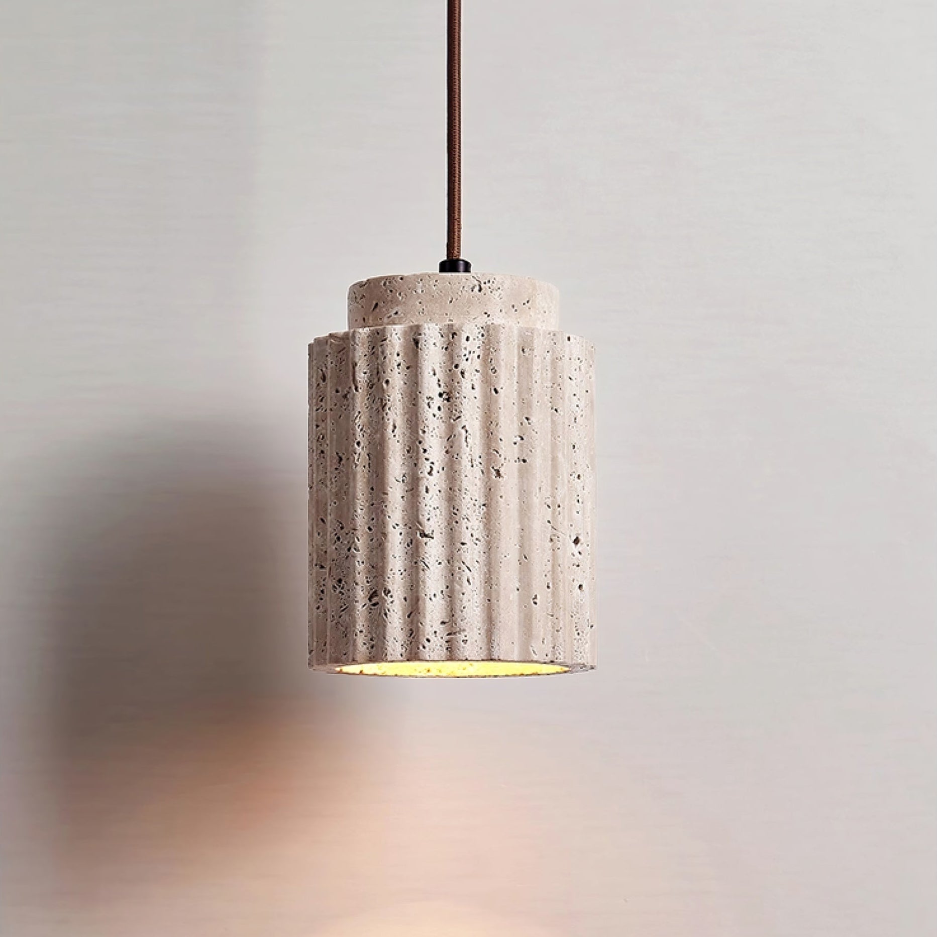 Mysolel Travertine Pendant Light - Neutralighting