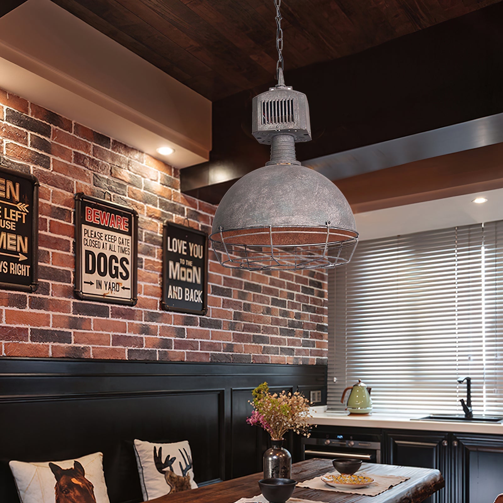 Urbanx Vintage Industrial Pendelleuchte-Letslighting