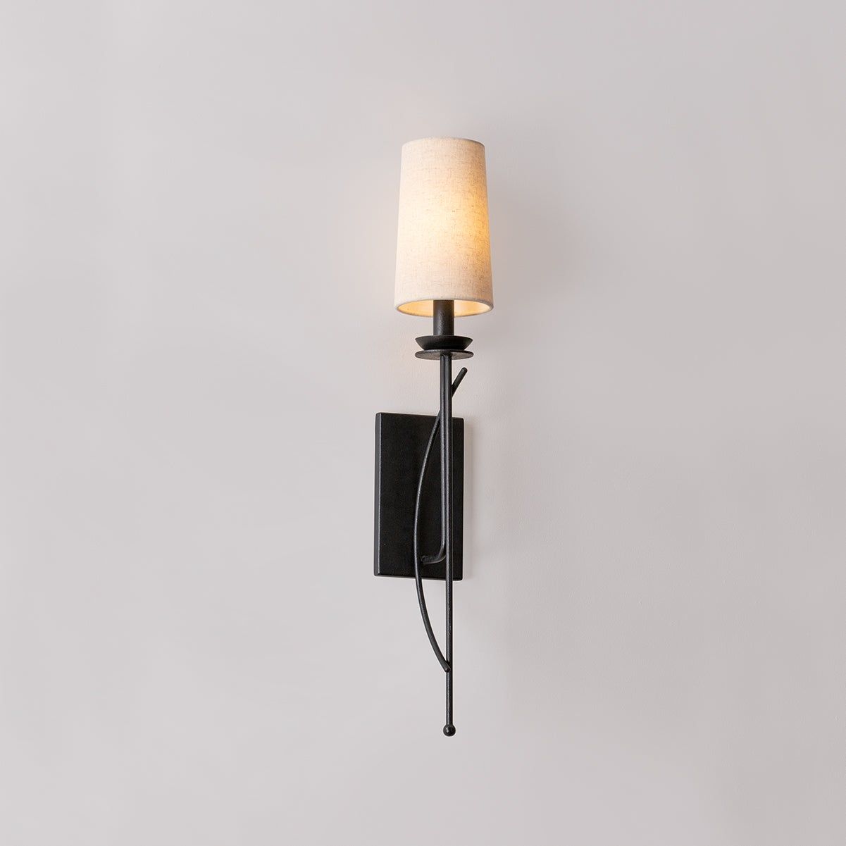 Cirrus Elegante Stoff Wandleuchte-Letslighting