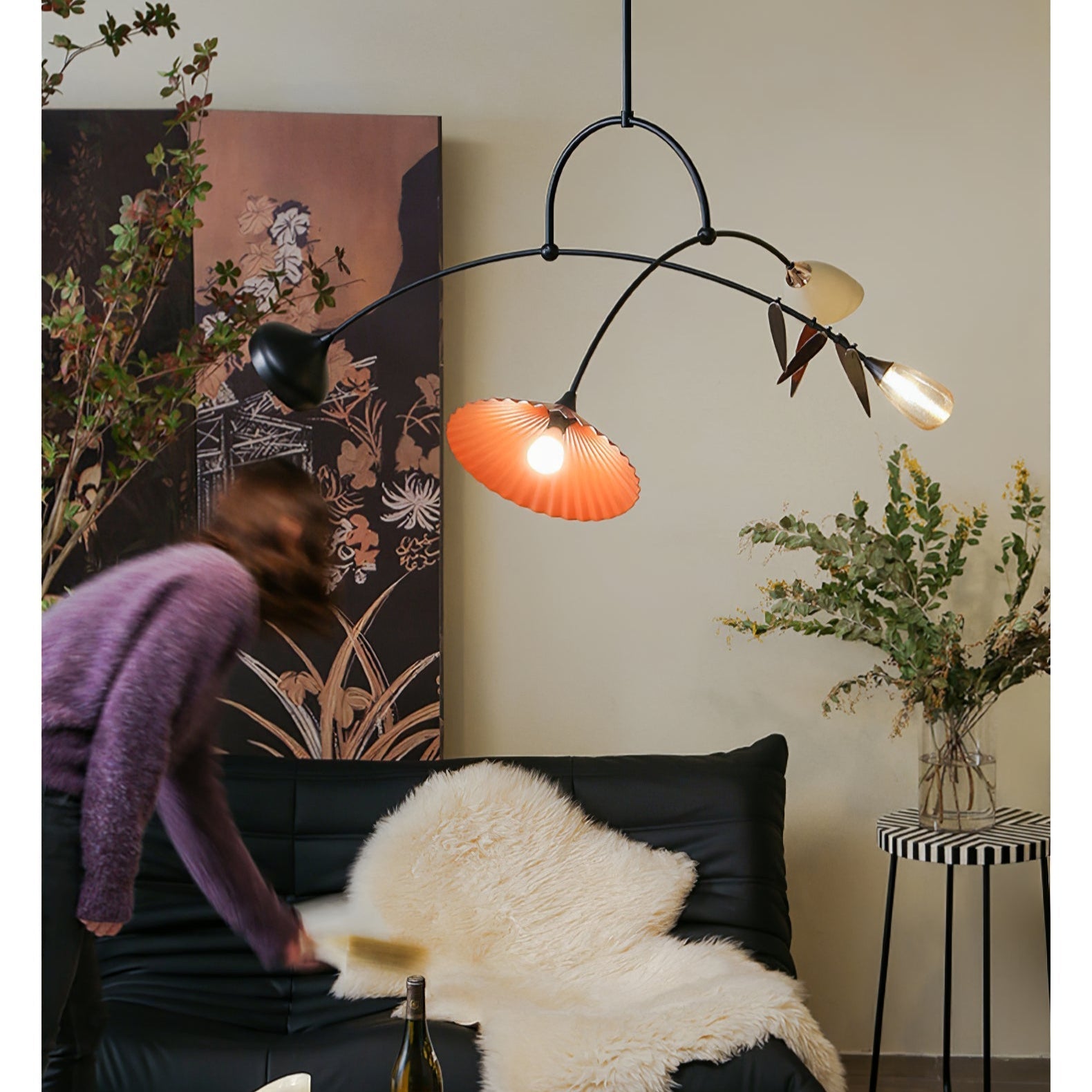 Flora Artisan Pendelleuchte aus Glas-Letslighting