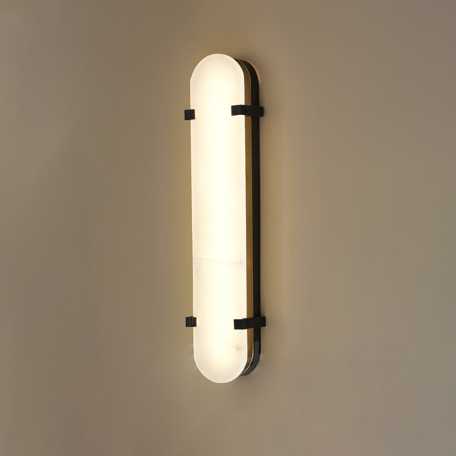 Lunaris Oval Alabaster Wall Light - Neutralighting