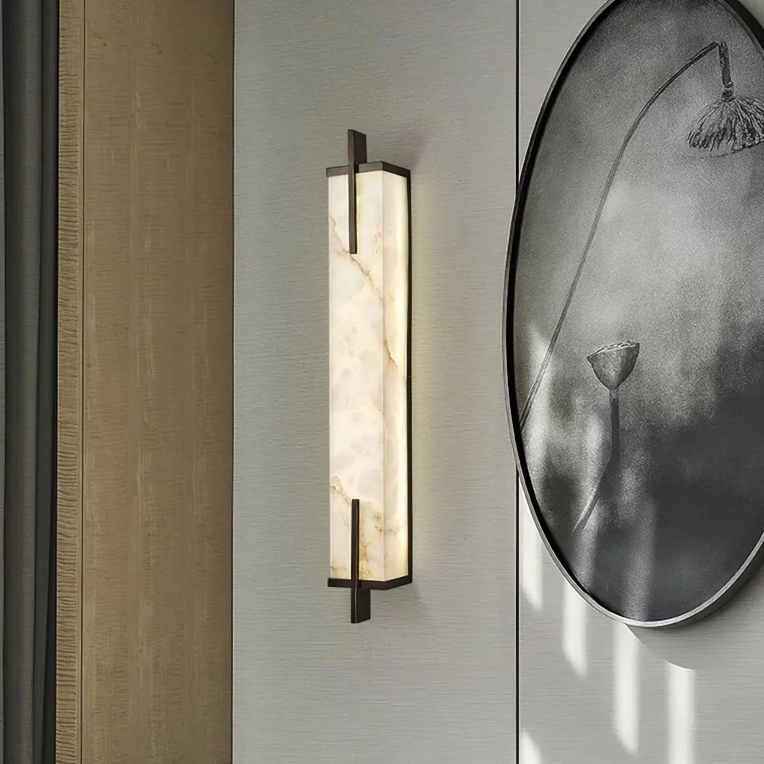 Zenith Alabaster-Wandleuchte