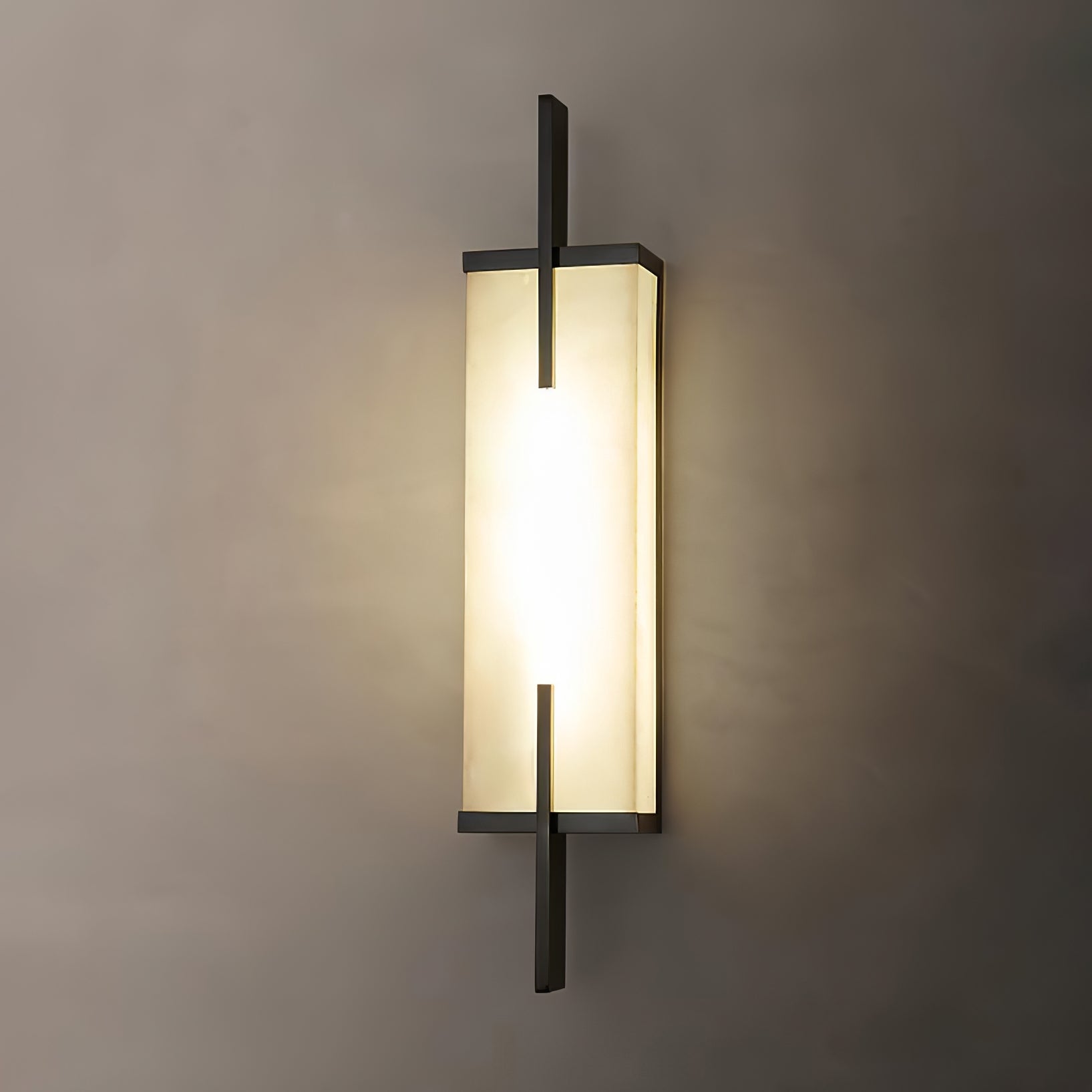 Aurcarir Rectangular Alabaster Wall Light - Neutralighting