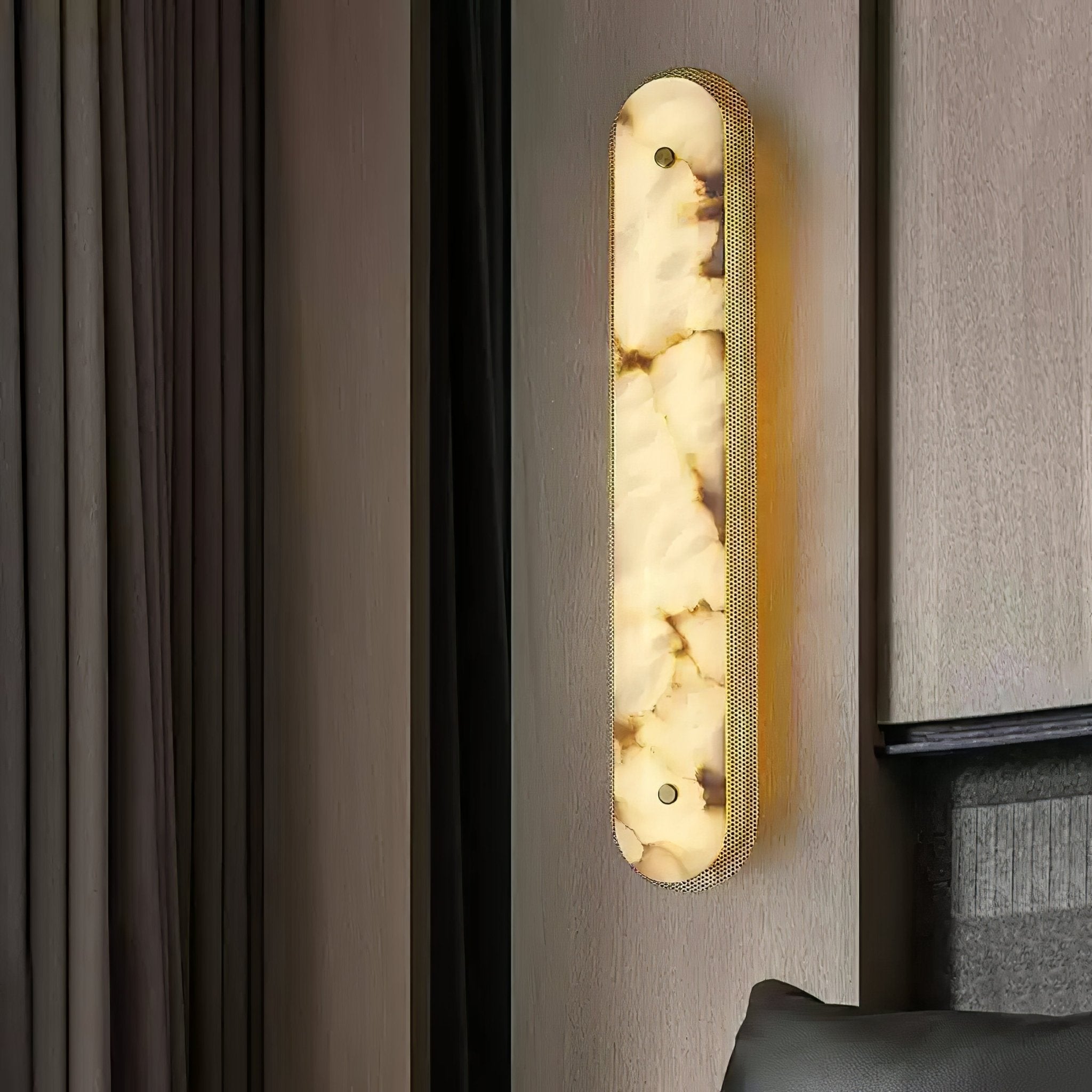 Erthee Linear Alabaster Wall Light - Neutralighting