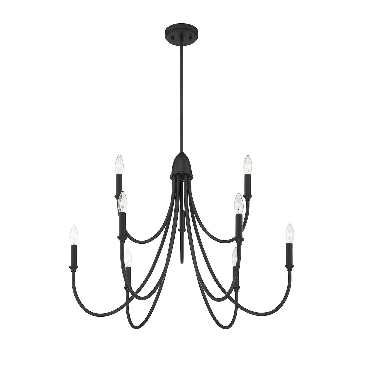 Lumin Vintage Industrieller Stoff-Kronleuchter-Letslighting