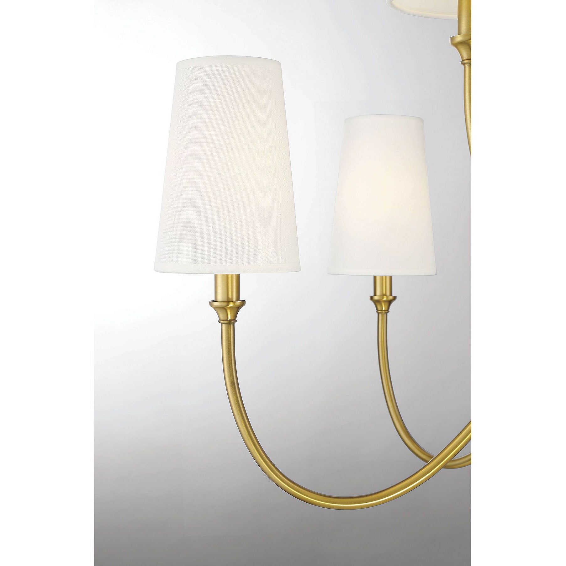 Lumin Vintage Industrieller Stoff-Kronleuchter-Letslighting