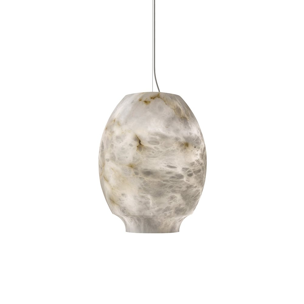 Thalia Minimalist Alabaster Pendant Light - Neutralighting